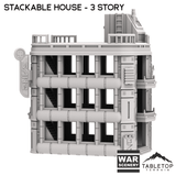 Stackable House - Futuristic City
