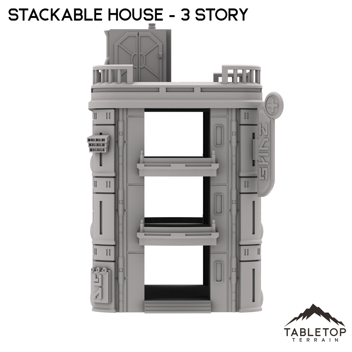 Stackable House - Futuristic City