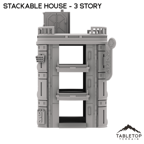 Stackable House - Futuristic City