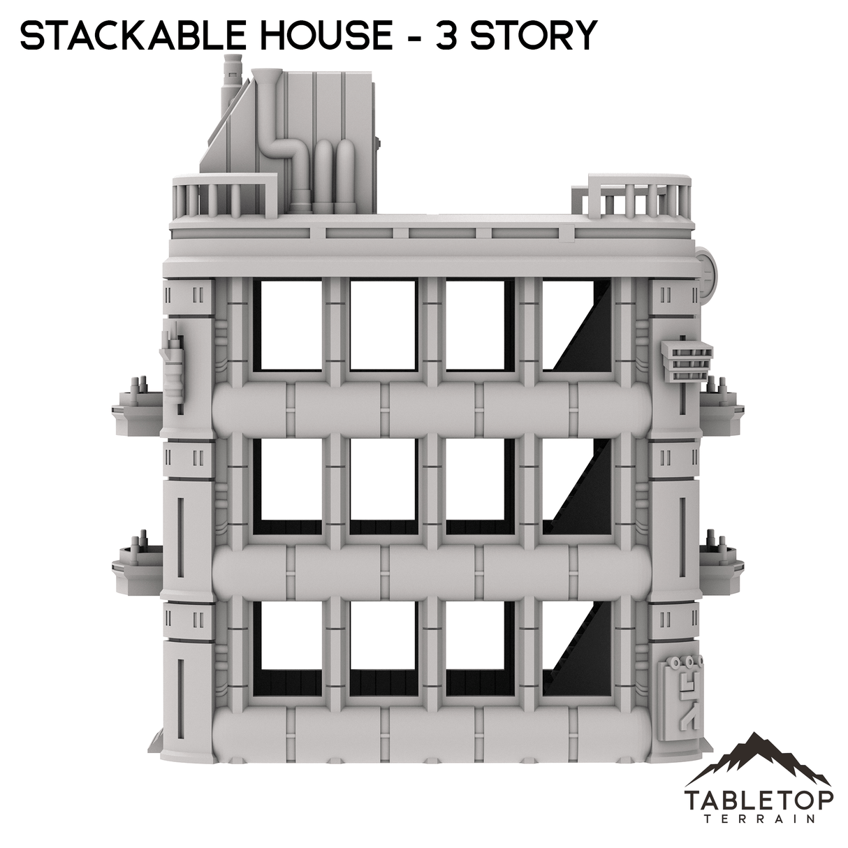 Stackable House - Futuristic City