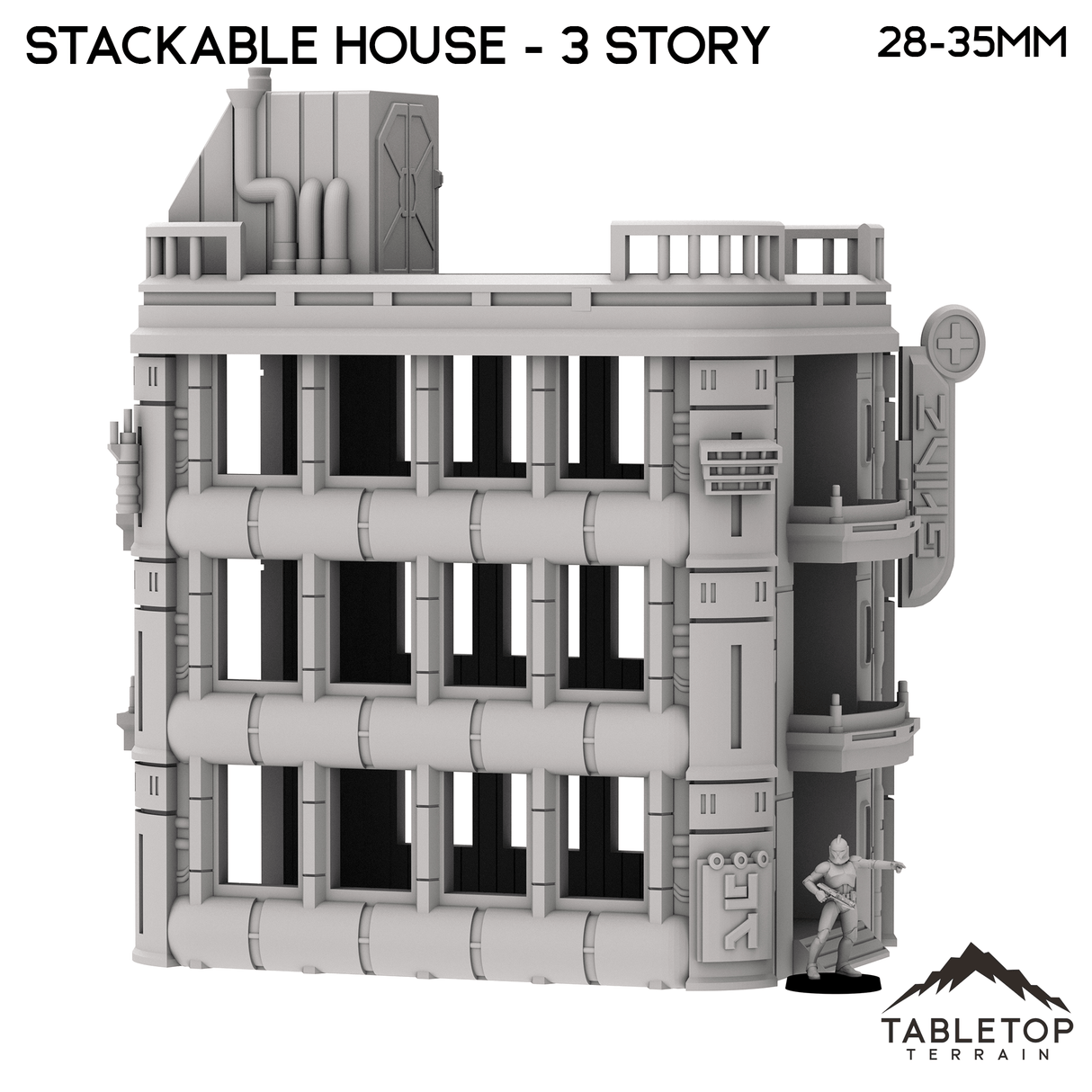 Stackable House - Futuristic City