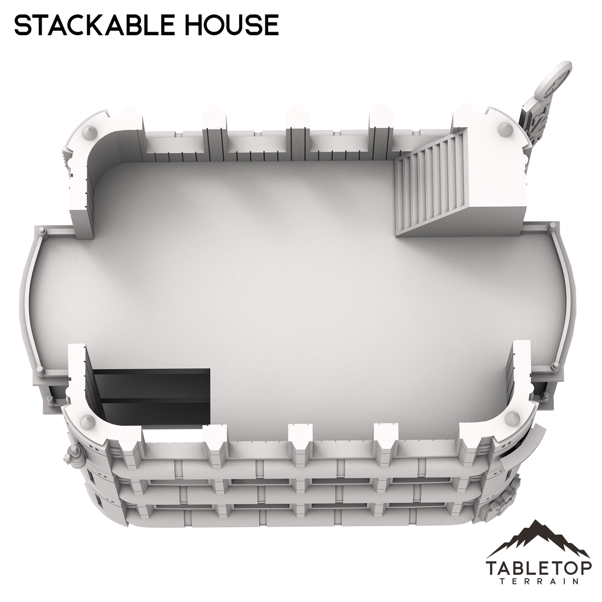Stackable House - Futuristic City
