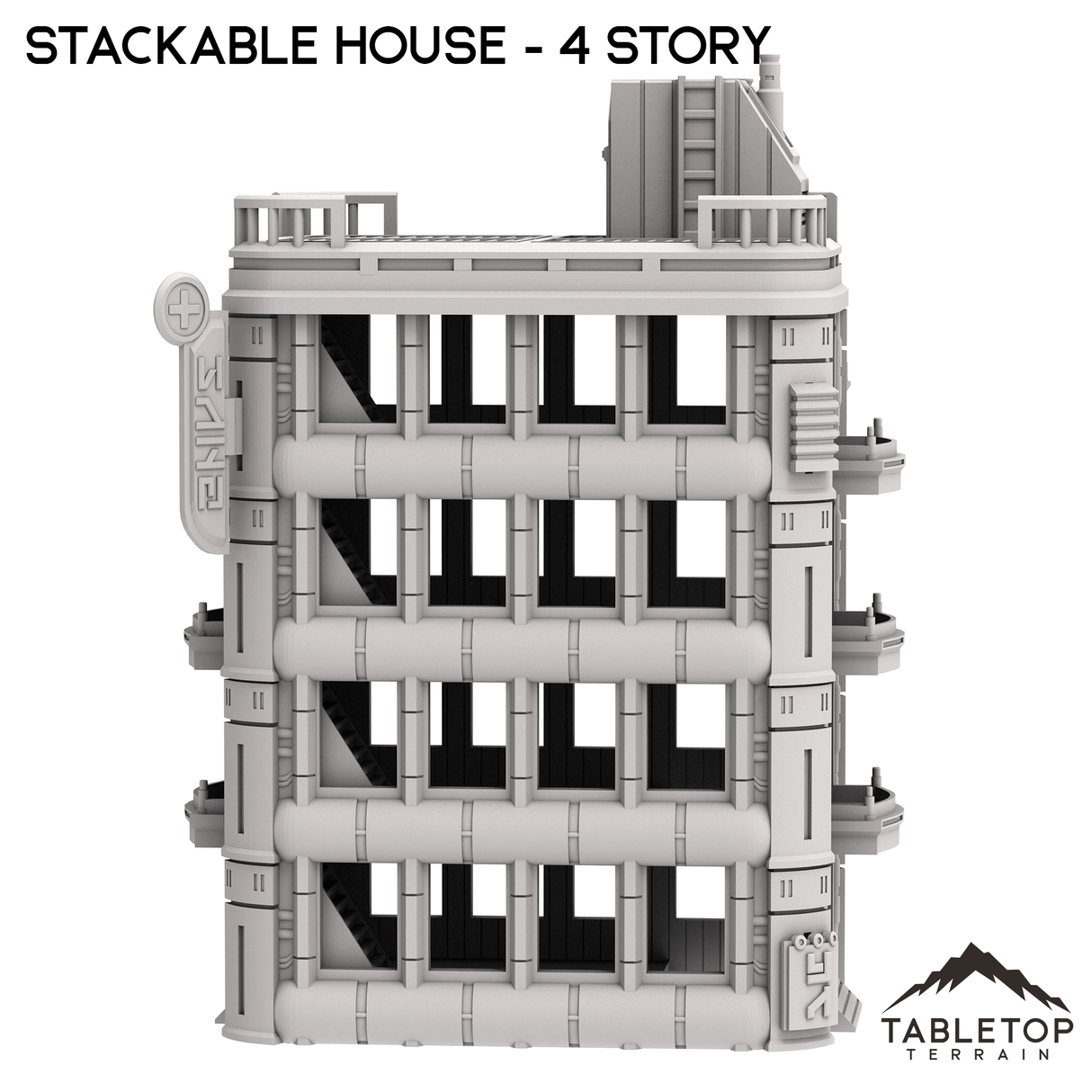 Stackable House - Futuristic City