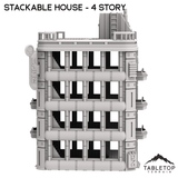 Stackable House - Futuristic City
