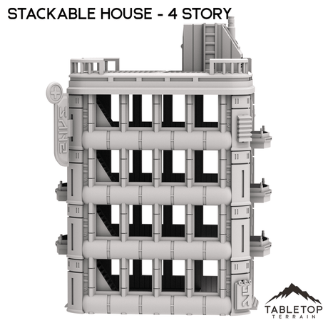 Stackable House - Futuristic City