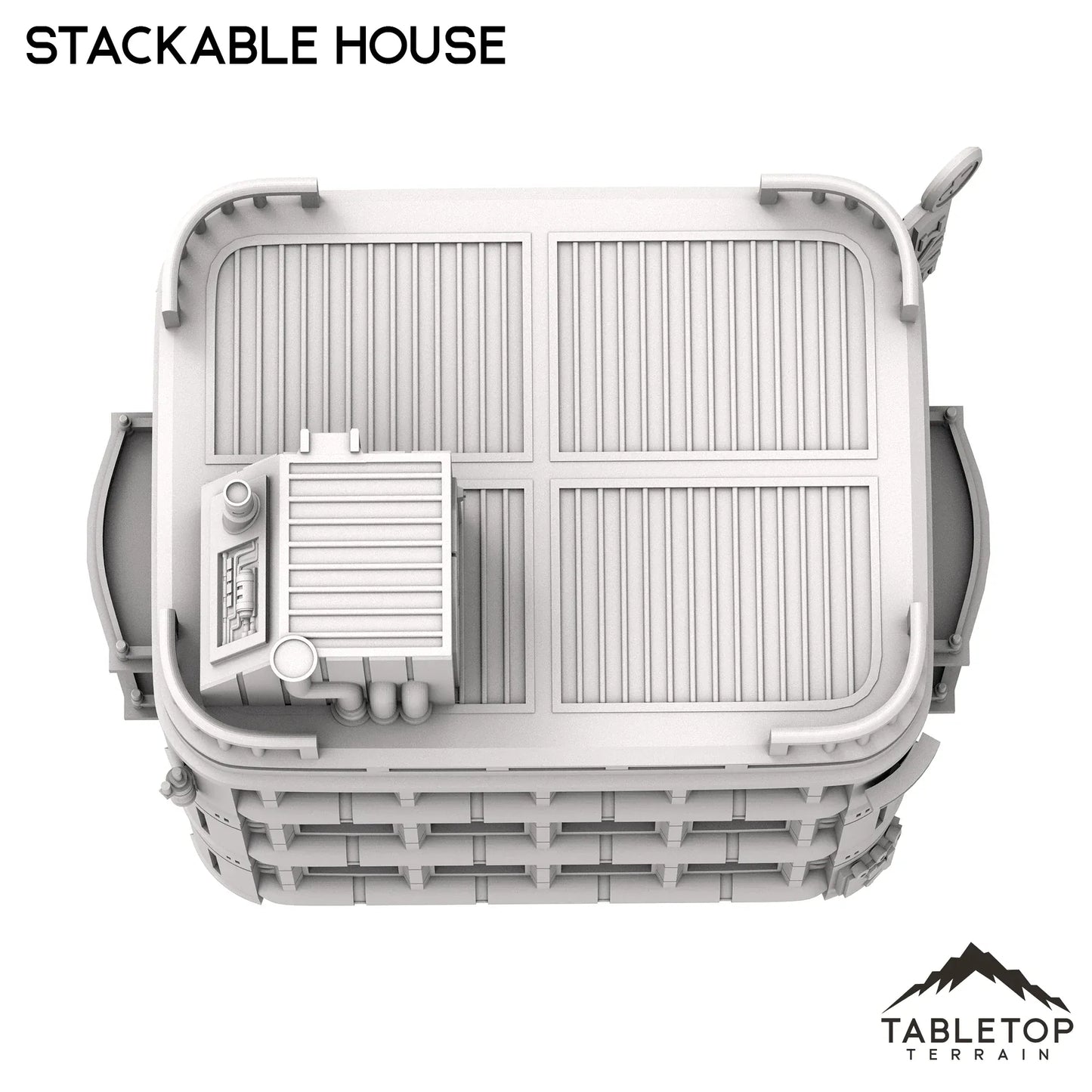 Stackable House - Futuristic City