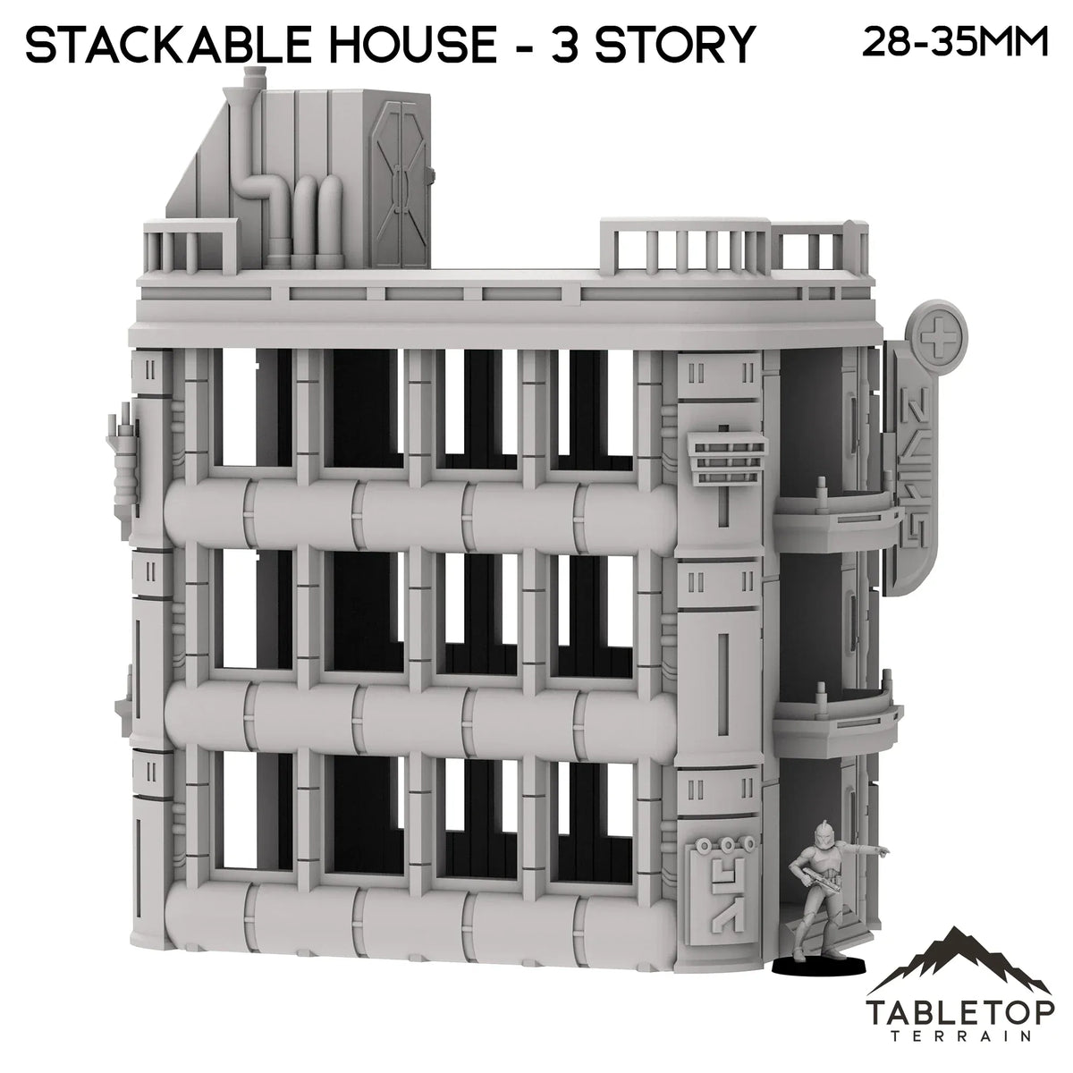 Stackable House - Futuristic City
