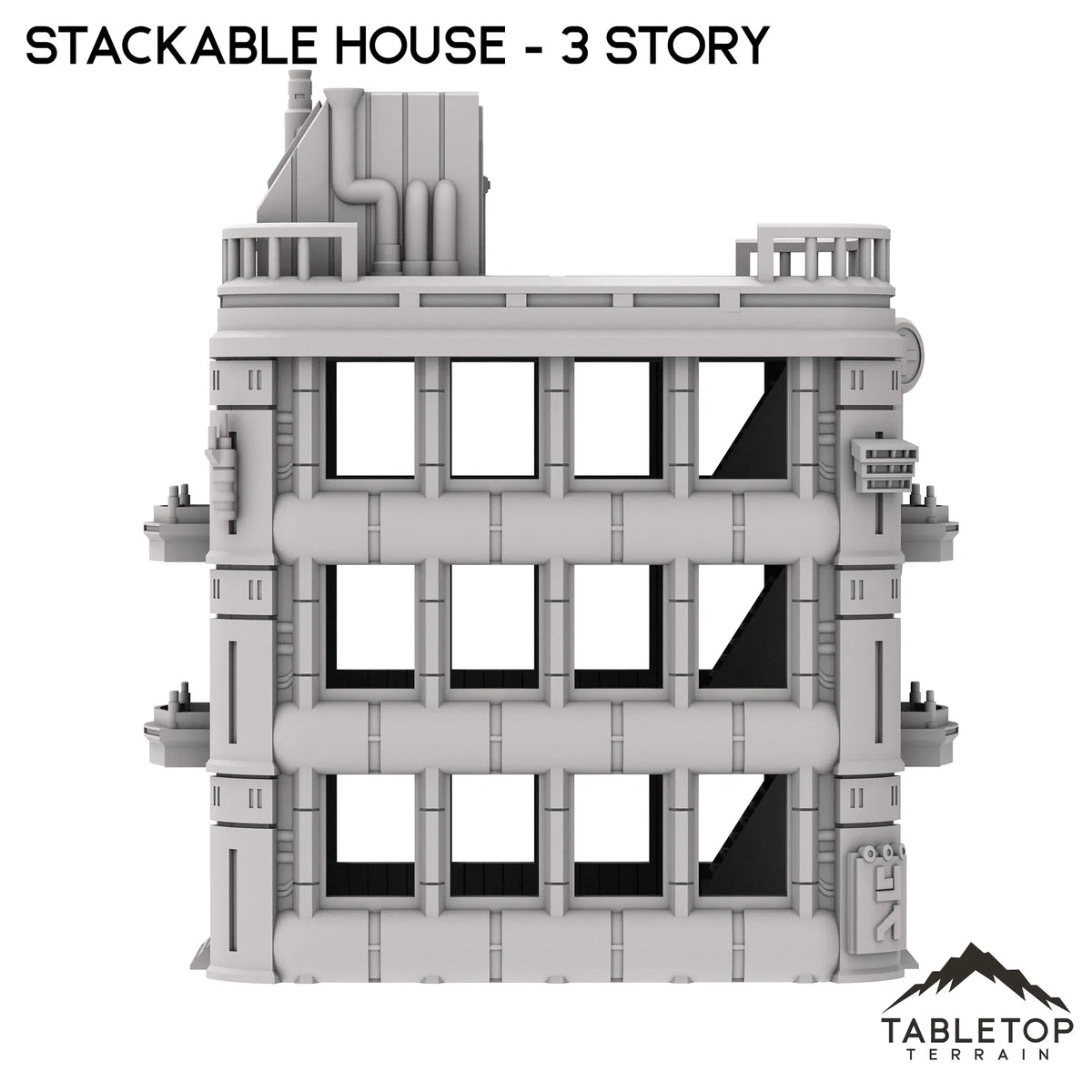 Stackable House - Futuristic City