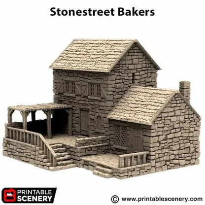 Stonestreet Bakers - Country & King - Fantasy Historical Building