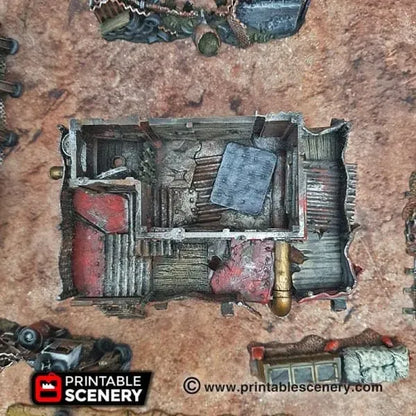 Survivalist Shack - Apocalyptic Building