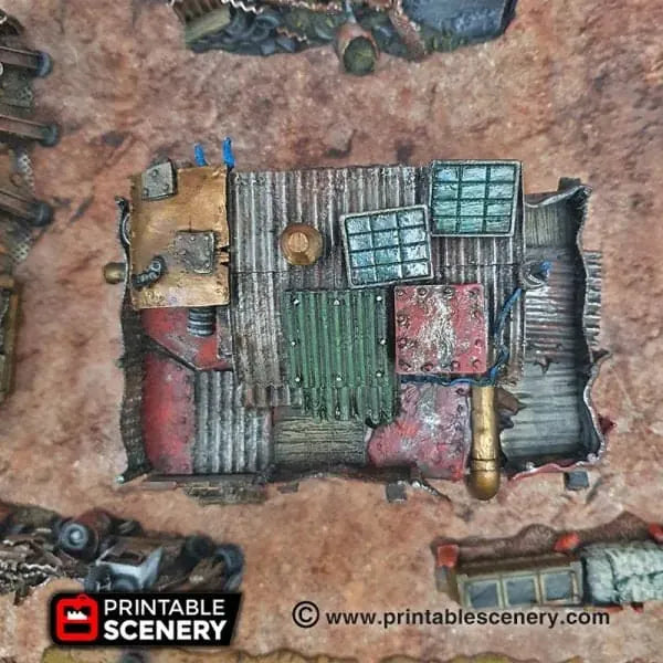 Survivalist Shack - Apocalyptic Building