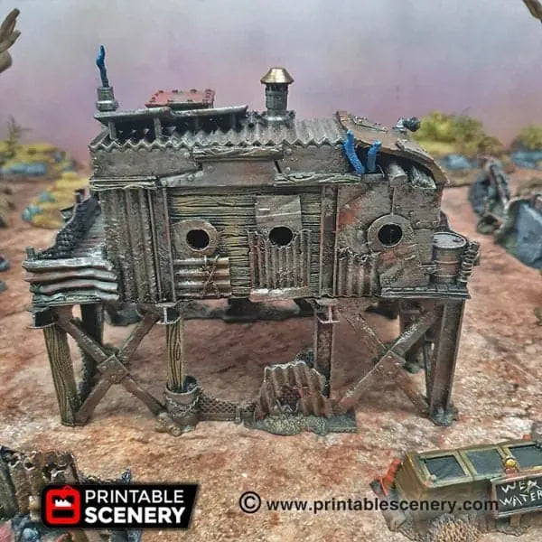 Survivalist Shack - Apocalyptic Building