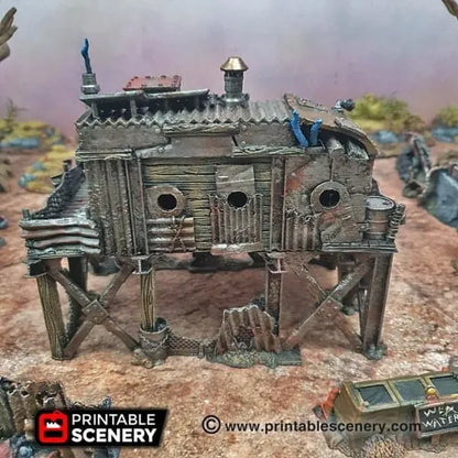 Survivalist Shack - Apocalyptic Building