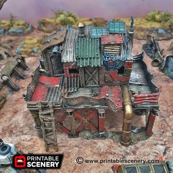 Survivalist Shack - Apocalyptic Building