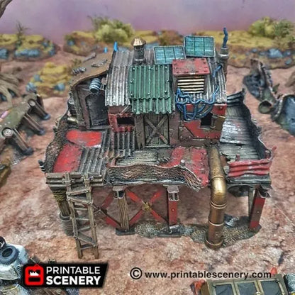 Survivalist Shack - Apocalyptic Building