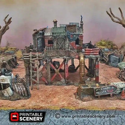 Survivalist Shack - Apocalyptic Building
