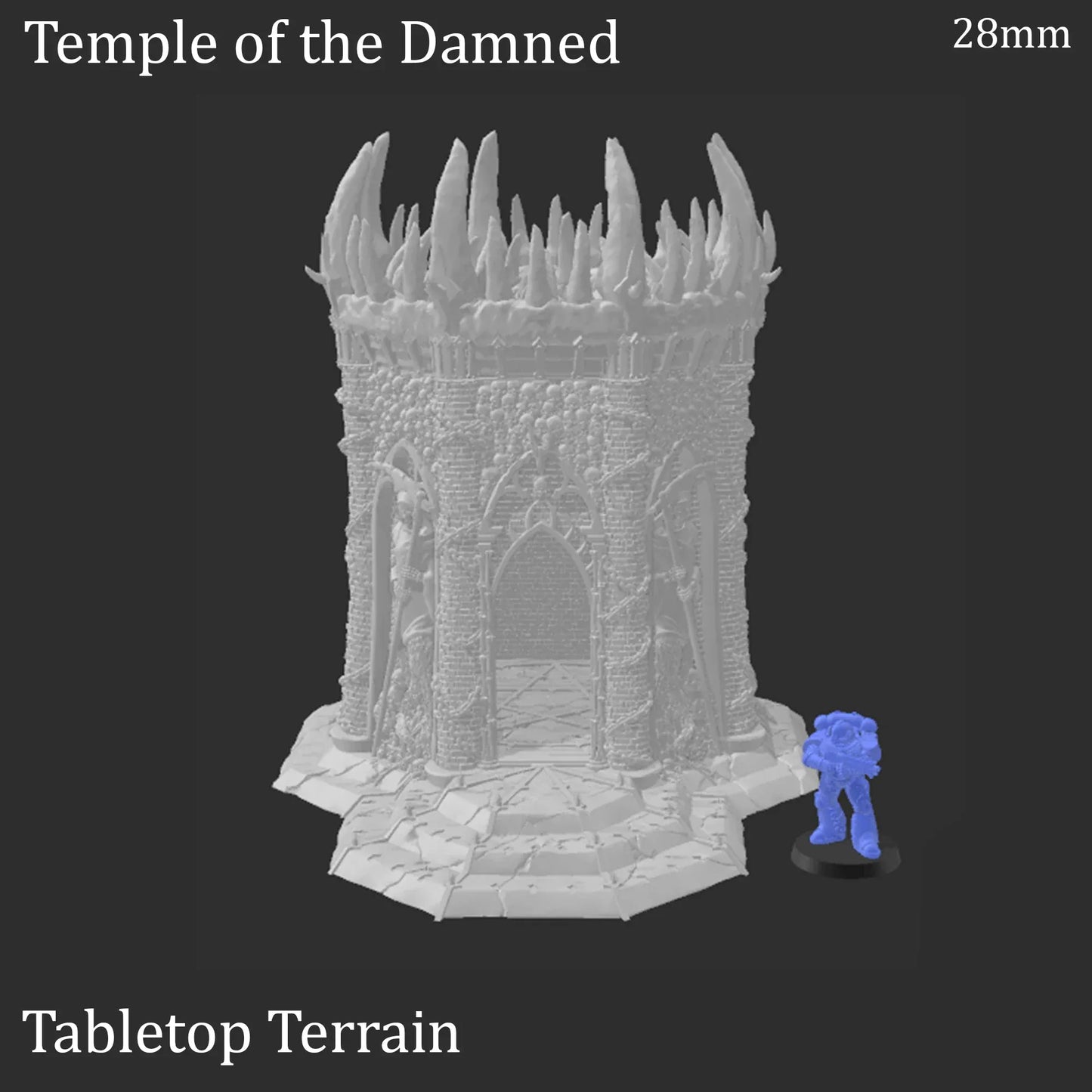 Temple of the Damned - Demon Fantasy Building