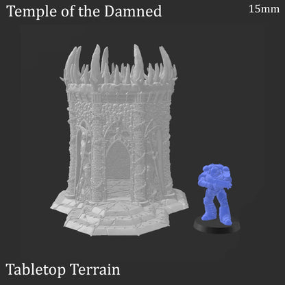Temple of the Damned - Demon Fantasy Building
