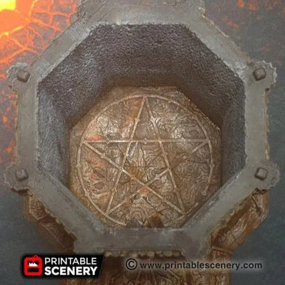 Temple of the Damned - Demon Fantasy Building