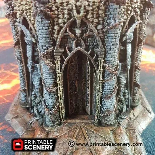 Temple of the Damned - Demon Fantasy Building