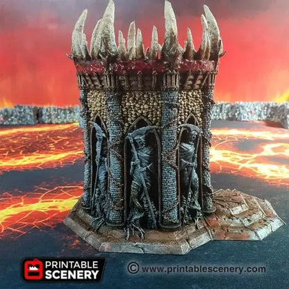 Temple of the Damned - Demon Fantasy Building