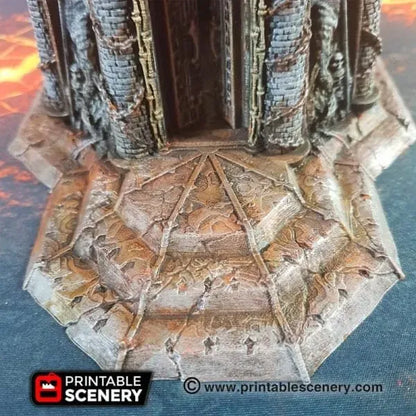 Temple of the Damned - Demon Fantasy Building