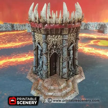 Temple of the Damned - Demon Fantasy Building