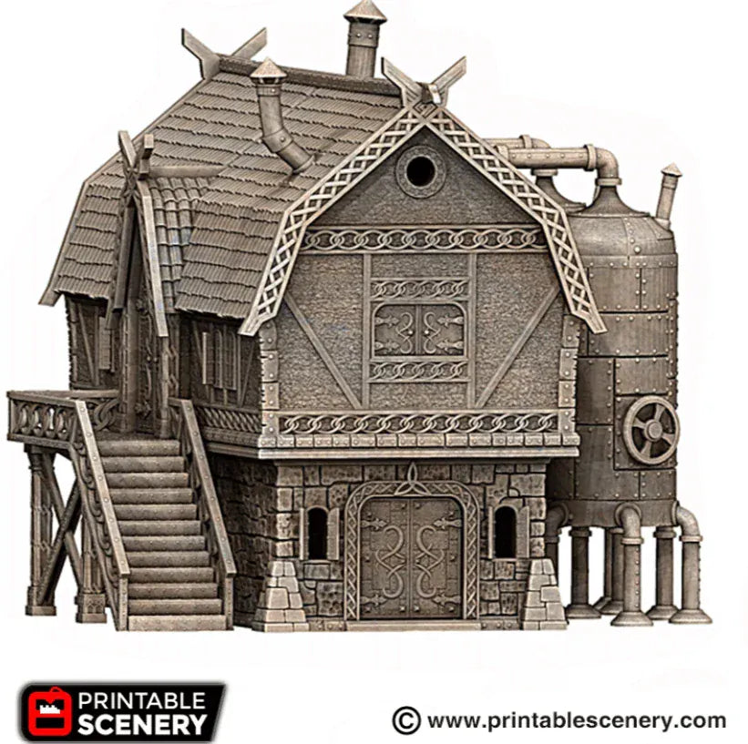 The Brewhouse - Dwarven Fantasy Building