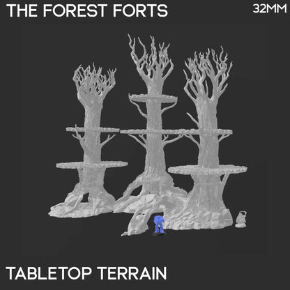 The Forest Forts - Rise of the Halflings - Fantasy Building