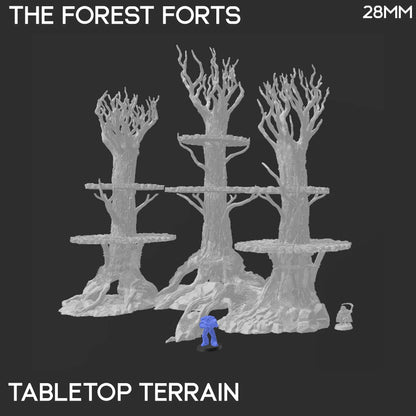 The Forest Forts - Rise of the Halflings - Fantasy Building