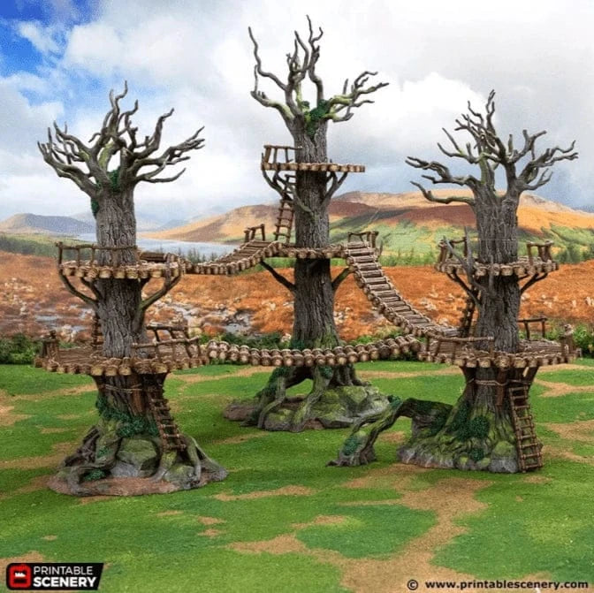 The Forest Forts - Rise of the Halflings - Fantasy Building