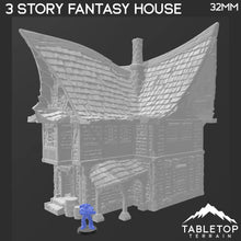 Three Story Fantasy House - City of Spiritdale - Fantasy Building