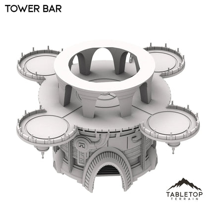 Tower Bar - Futuristic City