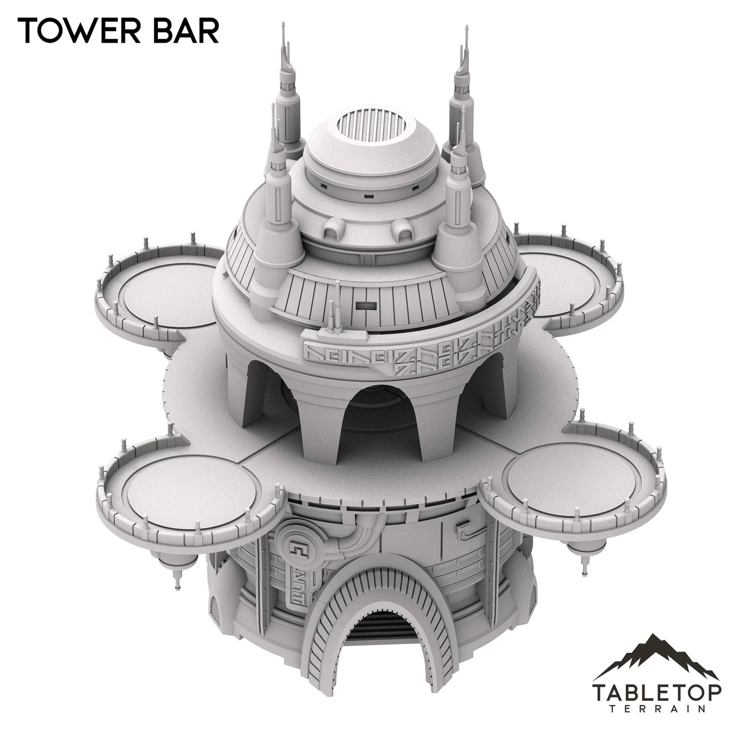 Tower Bar - Futuristic City