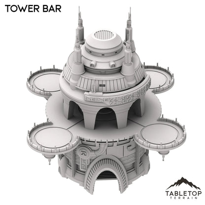 Tower Bar - Futuristic City