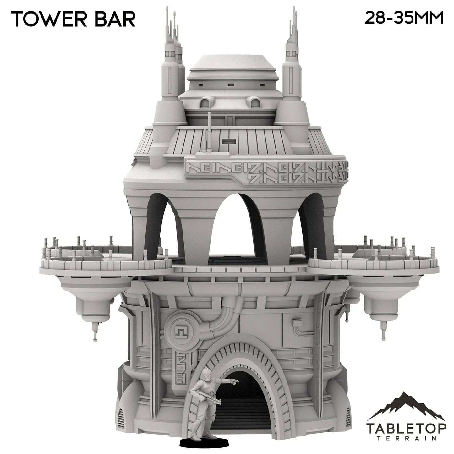 Tower Bar - Futuristic City