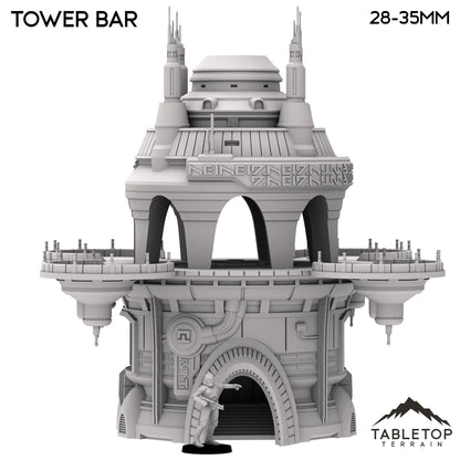 Tower Bar - Futuristic City