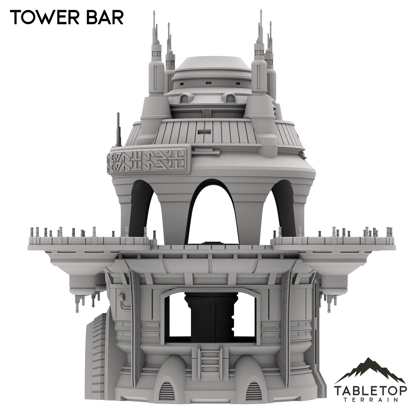 Tower Bar - Futuristic City