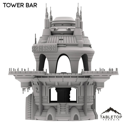 Tower Bar - Futuristic City