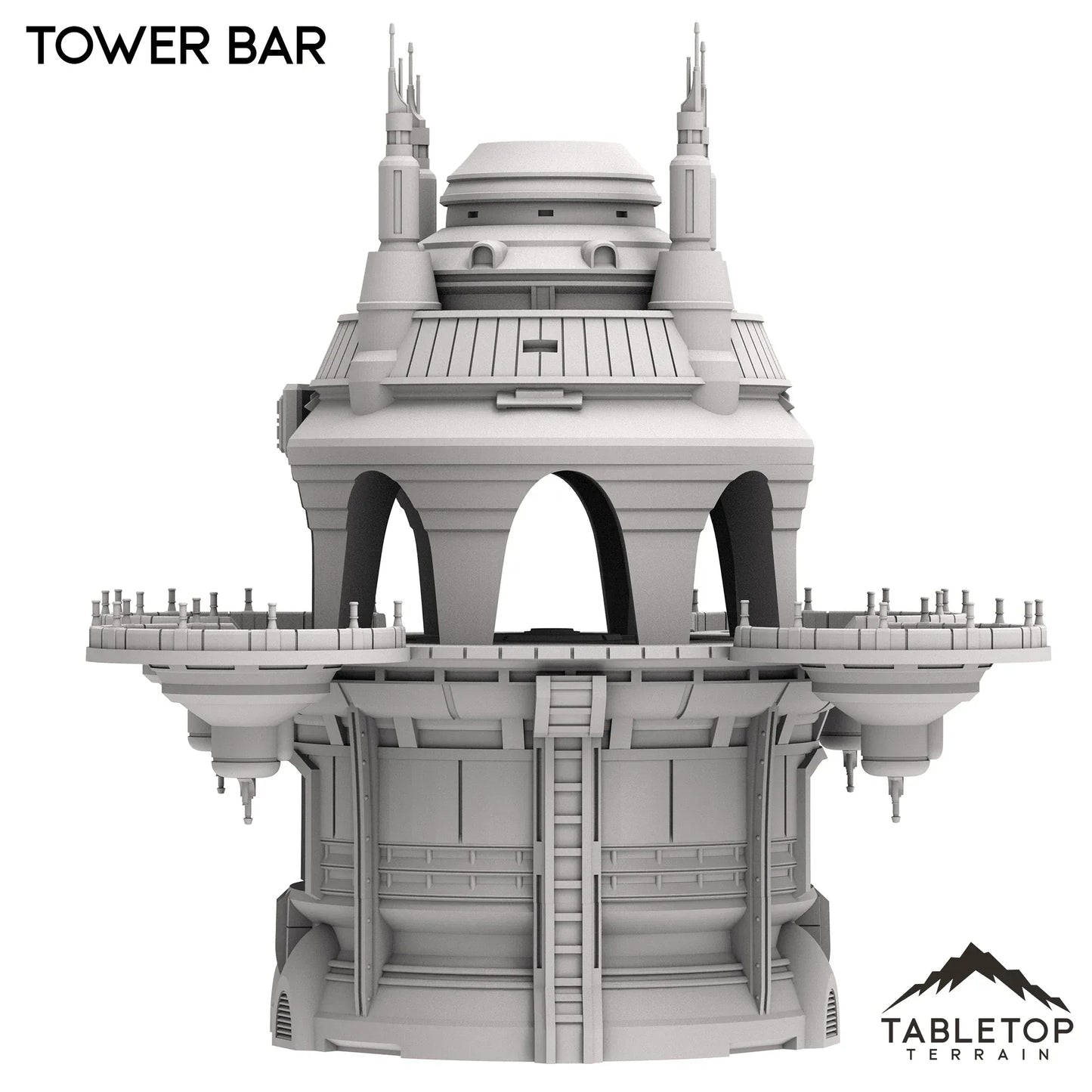 Tower Bar - Futuristic City