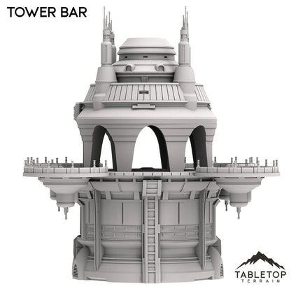 Tower Bar - Futuristic City