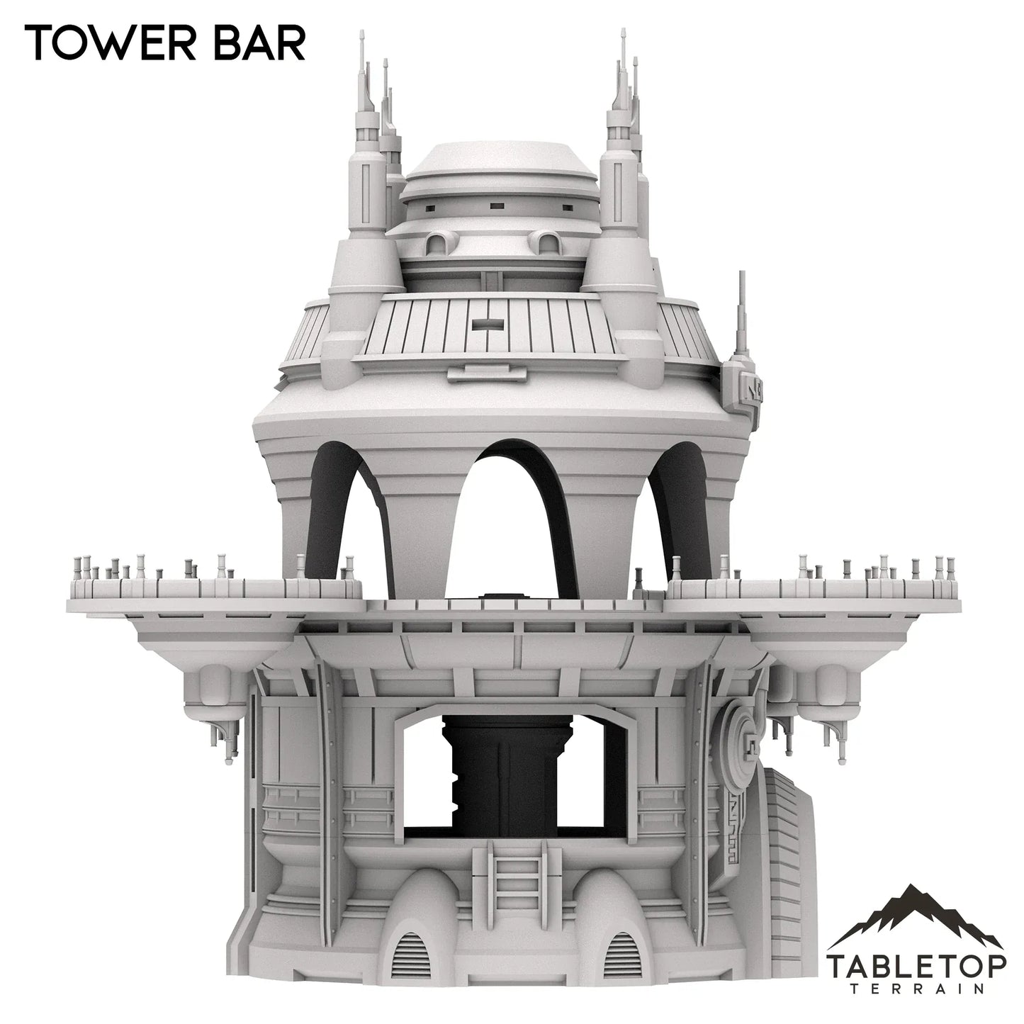 Tower Bar - Futuristic City