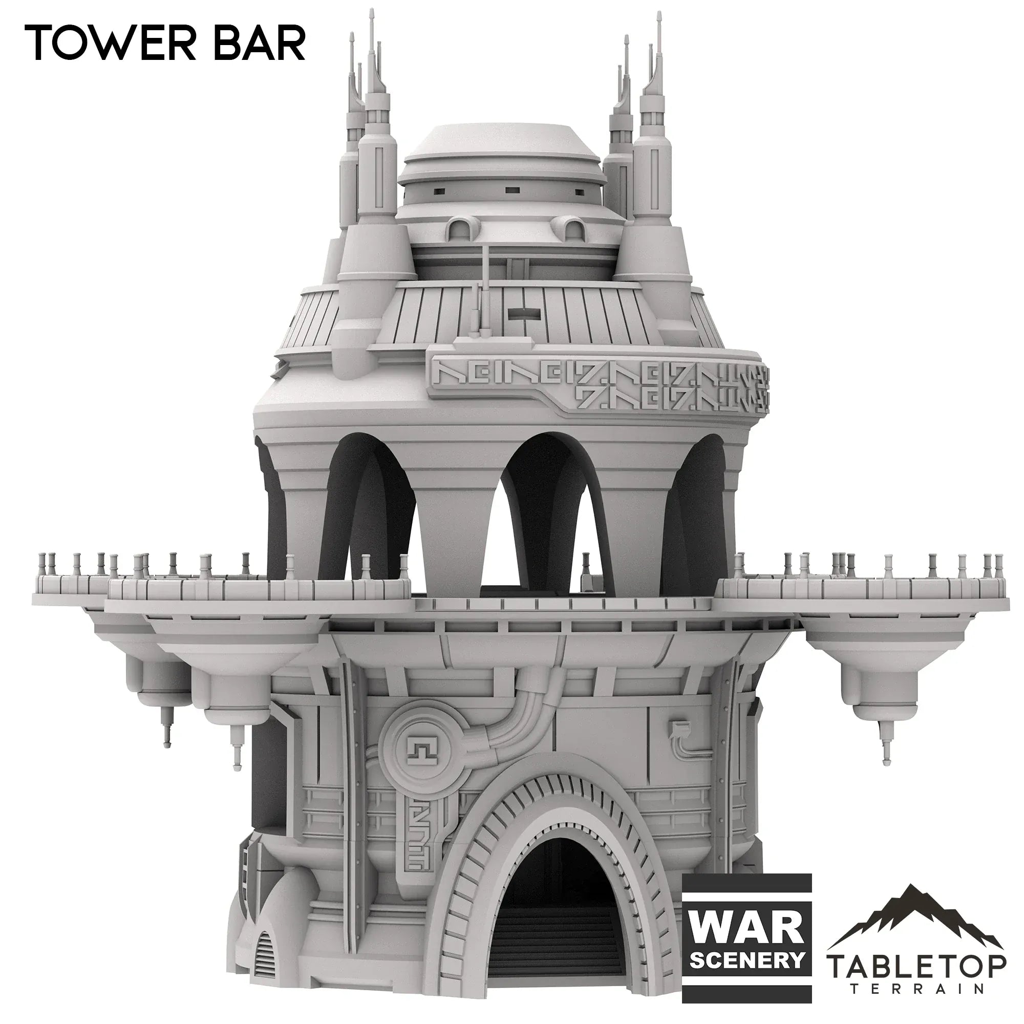 Tower Bar - Futuristic City