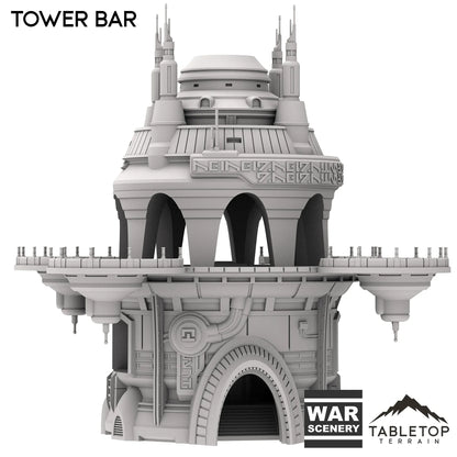 Tower Bar - Futuristic City