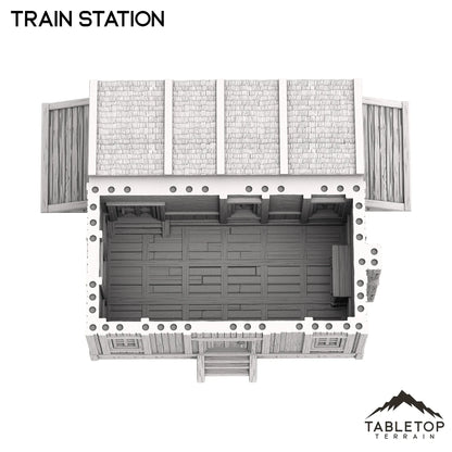 Train Station - Old Wild Western Rush
