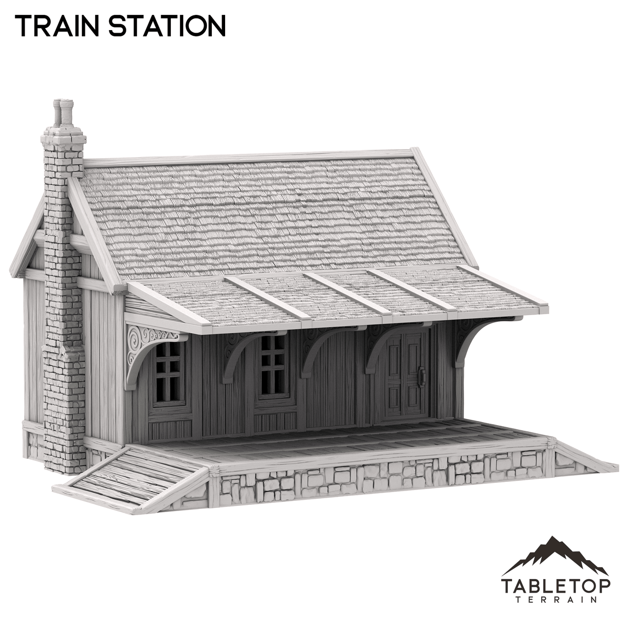 Train Station - Old Wild Western Rush