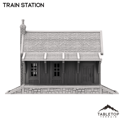 Train Station - Old Wild Western Rush