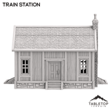 Train Station - Old Wild Western Rush