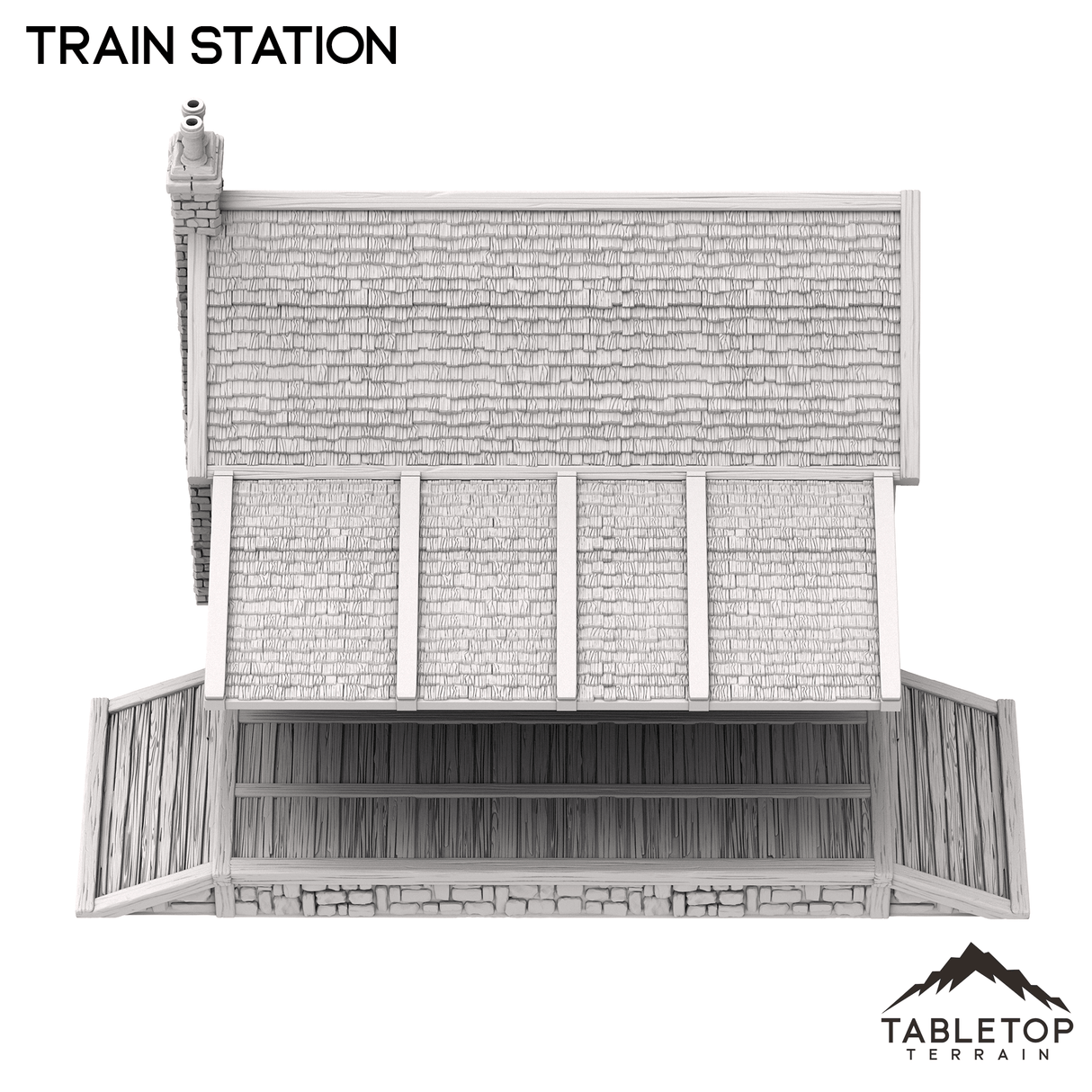Train Station - Old Wild Western Rush