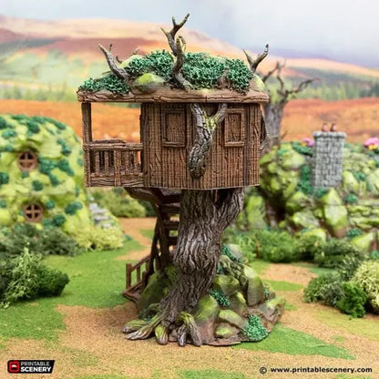 Tree House - Rise of the Halflings - Fantasy Building
